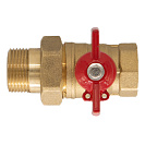 Кран шар. для воды   1/2" с накид. гайкой бабочка ОПТИМА_3