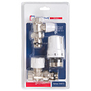 Термостатический комплект для радиатора прямой в блистере 1/2" СТМ ТЕРМО