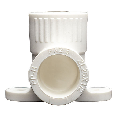 Угольник PP-R комб. с крепл. вн./р. DN 25х1/2" СТМ ПЛАСТ Угольник PP-R комб. с крепл. вн./р. DN 25х1/2" СТМ ПЛАСТ