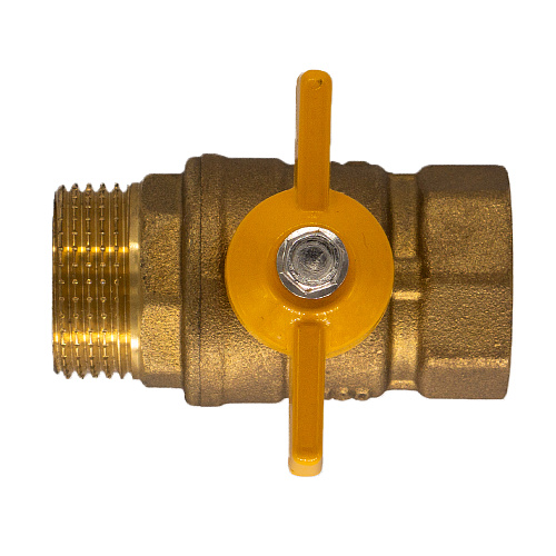 Кран шаровой для газа 1" г/ш бабочка ОПТИМА ГАЗ Кран шаровой для газа 1" г/ш бабочка ОПТИМА ГАЗ