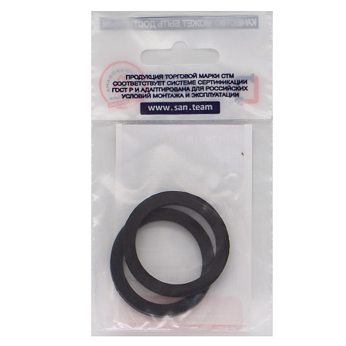 Прокладка 40х30х3 резина (для полотенцесушителя) (2шт) СТМ