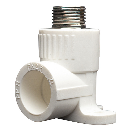 Угольник PP-R комб. с крепл. нар./р. DN 20х1/2" СТМ ПЛАСТ Угольник PP-R комб. с крепл. нар./р. DN 20х1/2" СТМ ПЛАСТ