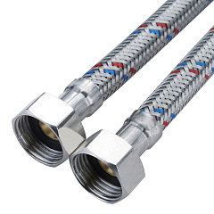 Подводка д/воды PEX-сталь 1/2" г/г 120 cм ONDO