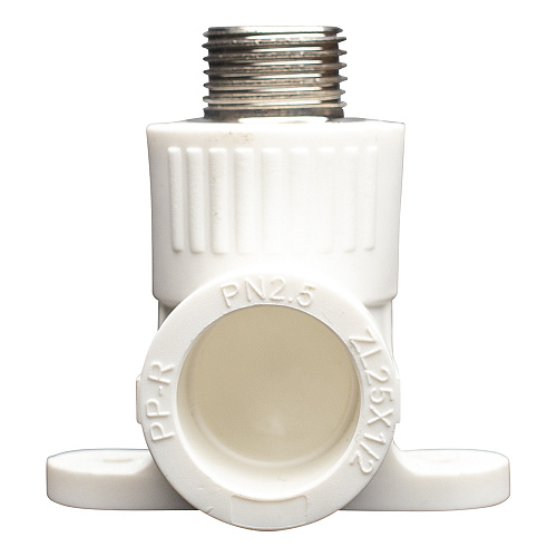 Угольник PP-R комб. с крепл. нар./р. DN 25х1/2" СТМ ПЛАСТ