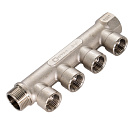 Коллектор 4 выхода (внутренняя резьба) 3/4"х1/2" СТМ_2
